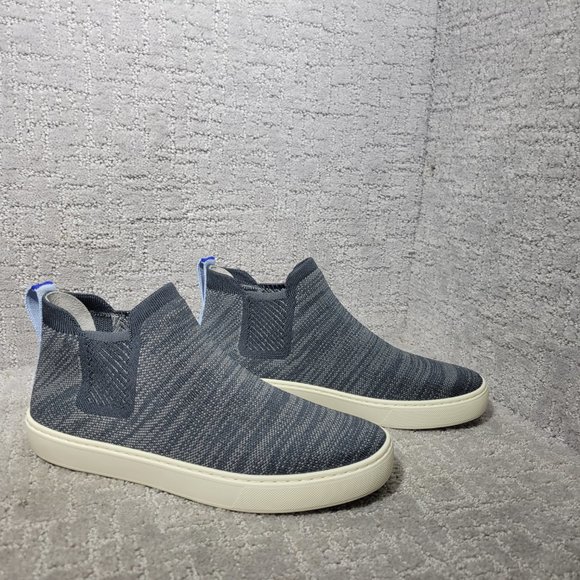 Rothy's The Chelsea Graphite Melange Ankle Boots Women's Size US 8, 8.5, 9.5 - Picture 5 of 10